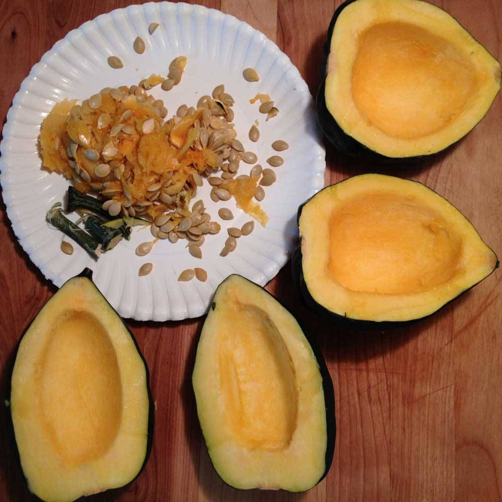 Microwave Acorn Squash