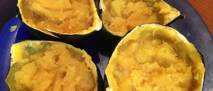Microwave Acorn Squash