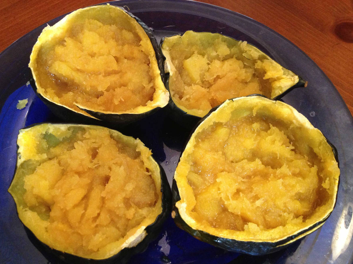 Microwave Acorn Squash