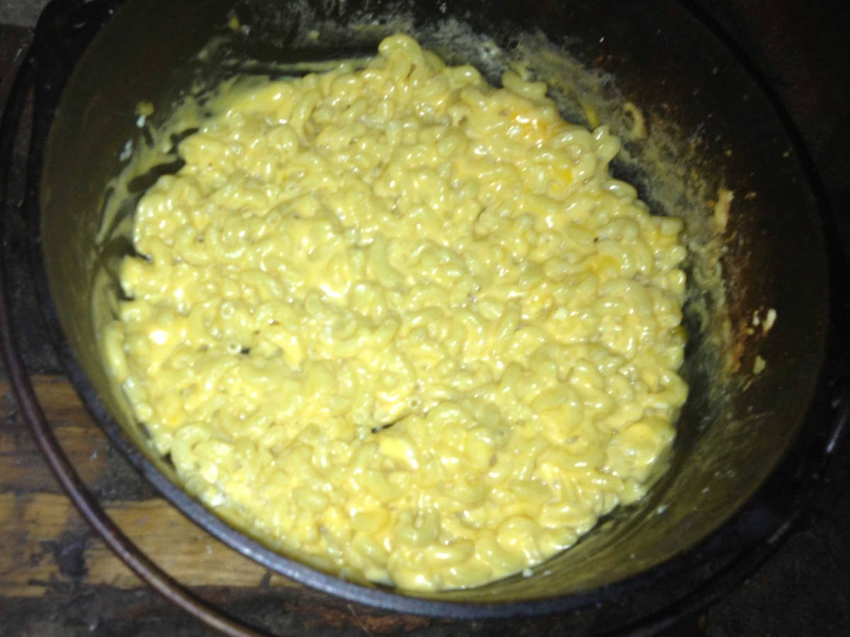Campfire Macaroni and Cheese
