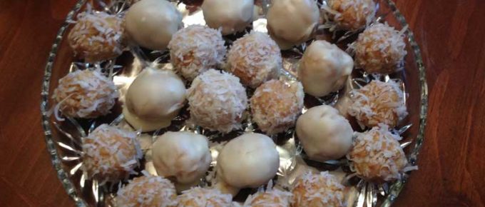 Hawaiian Cookie Balls