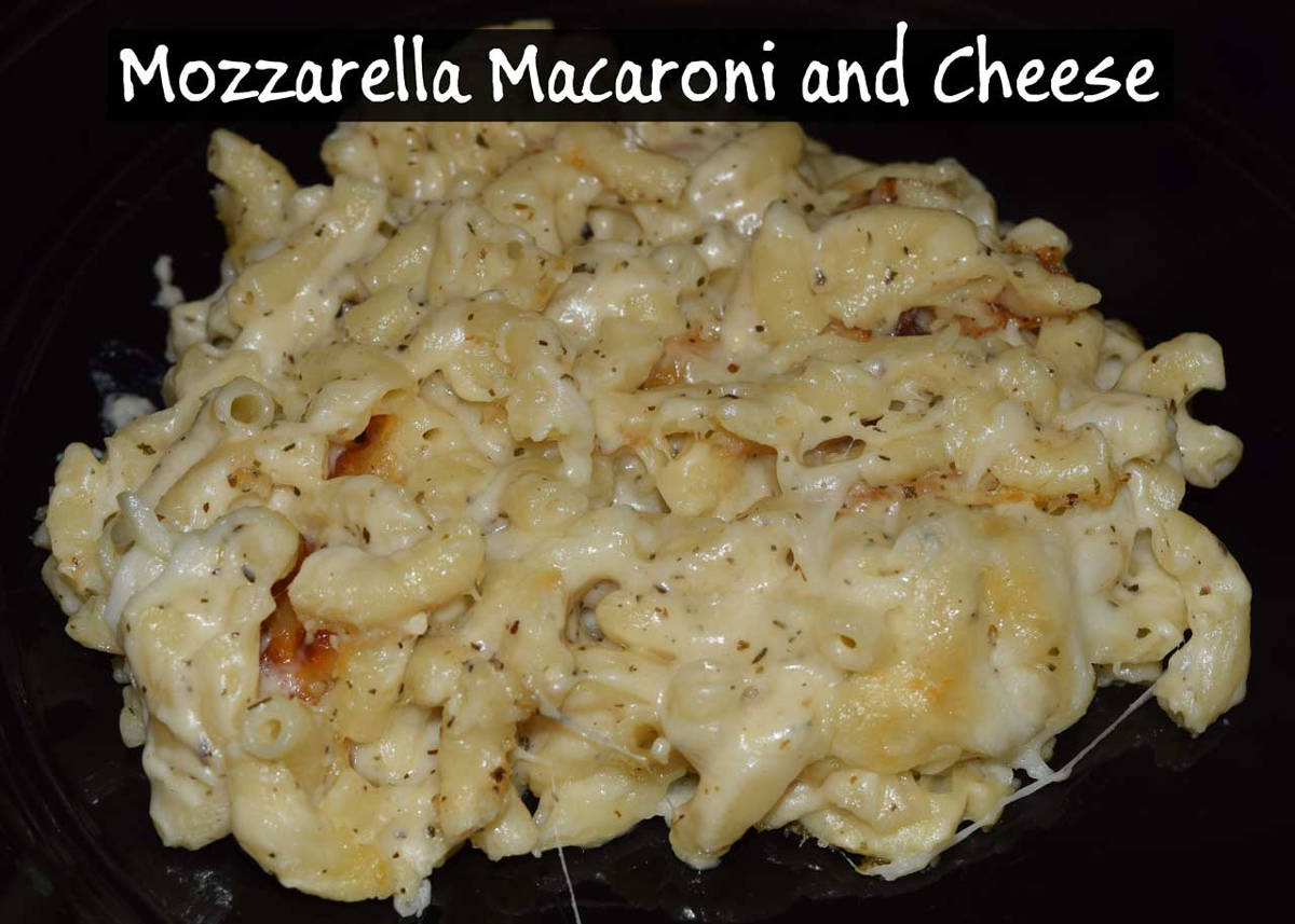 Mozzarella Macaroni and Cheese