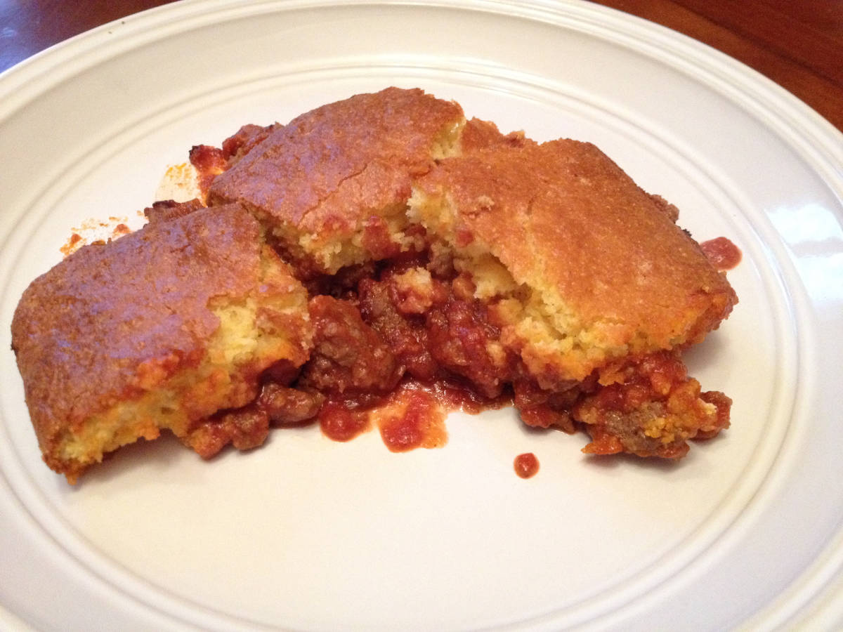 Sloppy Joe Cornbread Bake Recipe