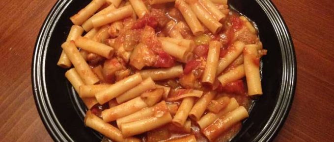 Slow Cooker Ziti Ratatouille