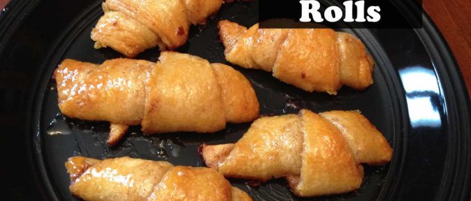 Crescent Cinnamon Rolls