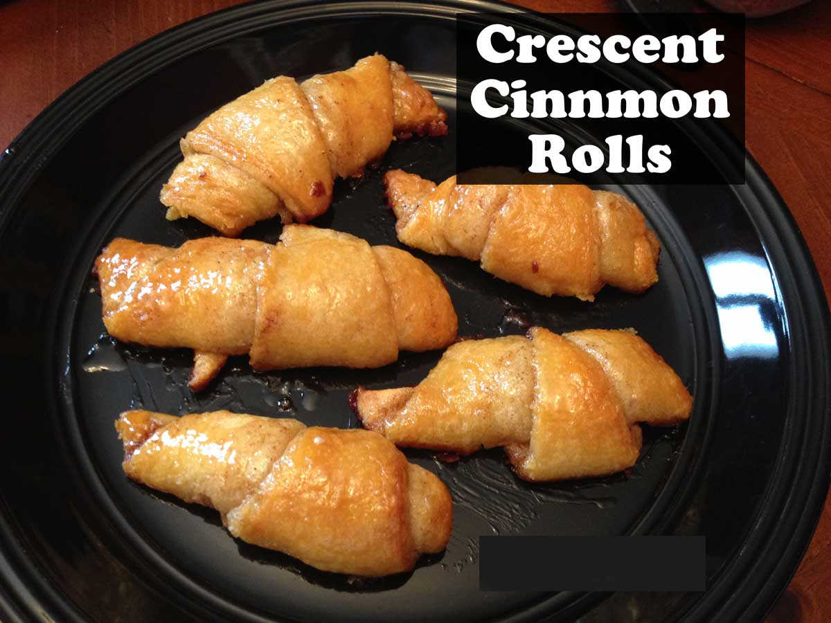 Crescent Cinnamon Rolls