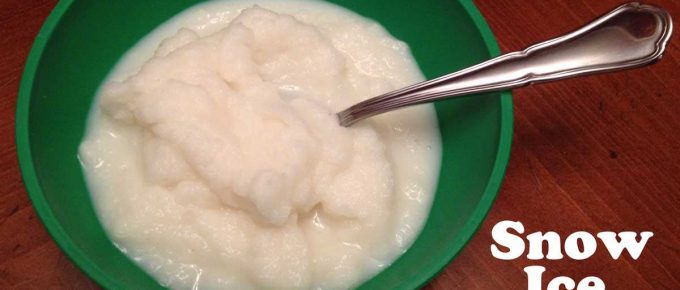 Snow Ice Cream