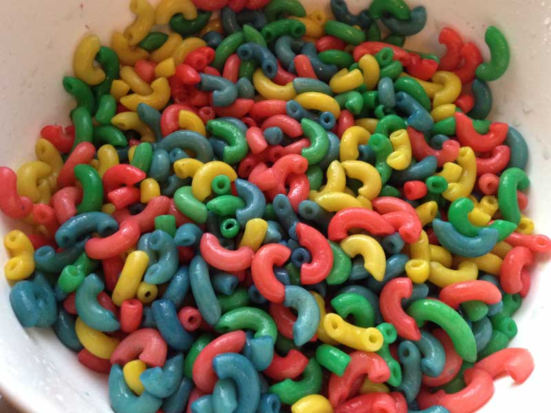 Rainbow Pasta